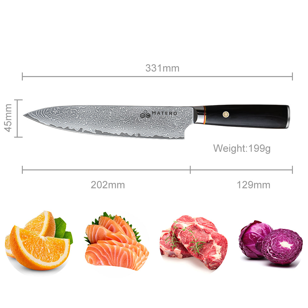 Blackstone Damascus Koksmes 20 cm